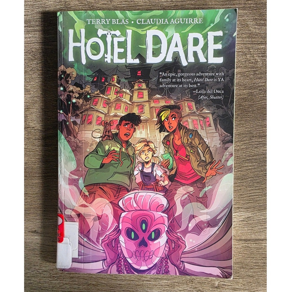 Hotel Dare Graphic Novel Terry Blas Claudia Aguirre KaBoom Fantasy Adventure YA